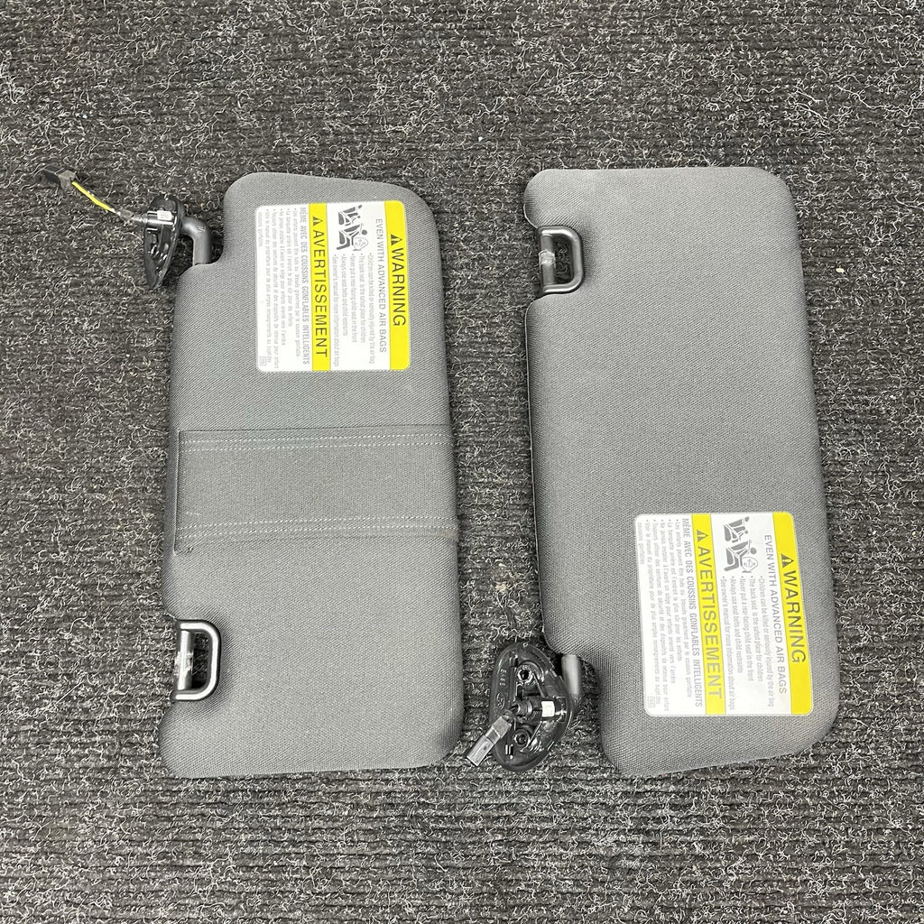 ☑️ 2015-2019 Subaru WRX STI Left Driver Passenger Right Sun Visor Pair OEM 15-19