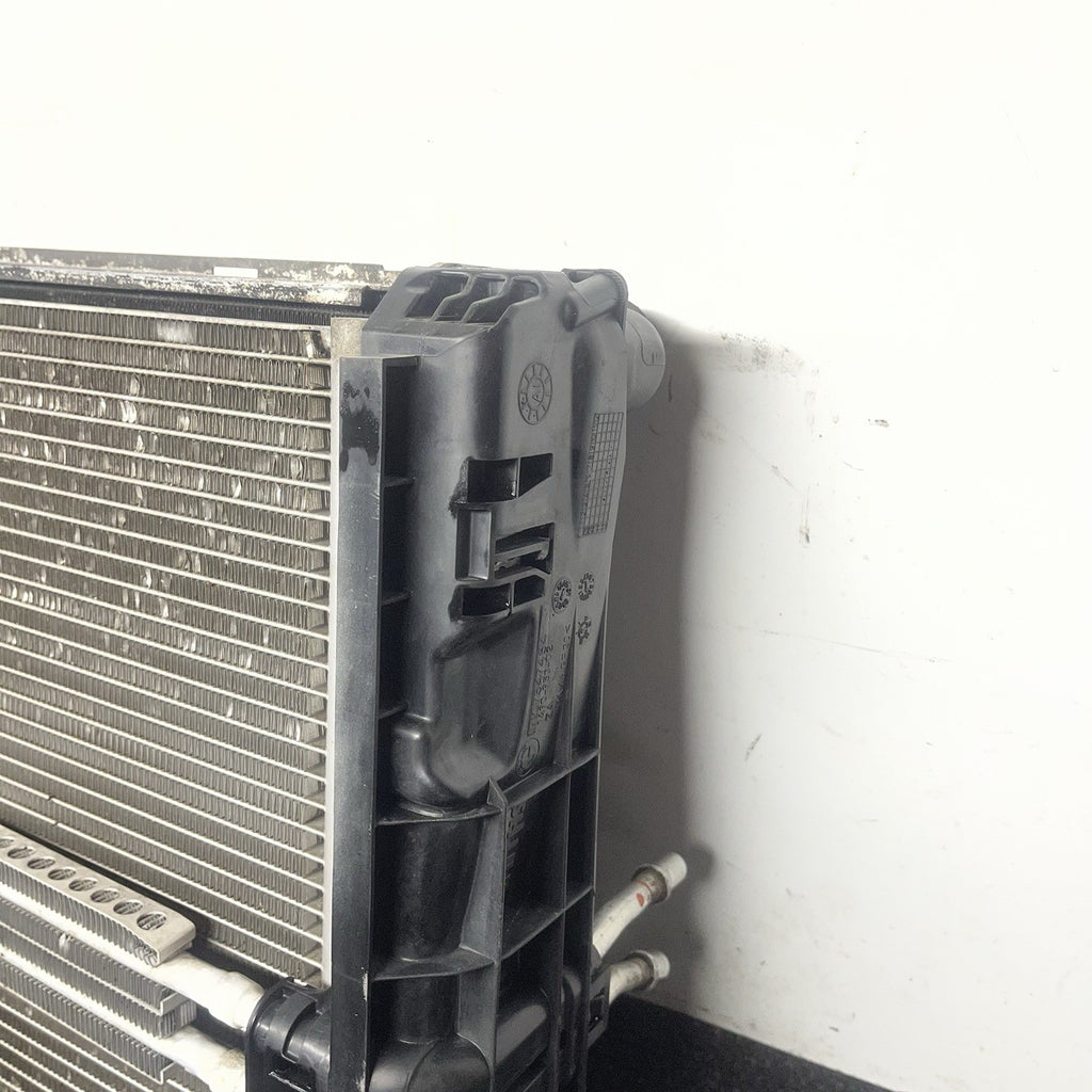☑️BMW E93 E92 E90 E82 328I N51 Engine Radiator Ac Condenser Assembly OEM