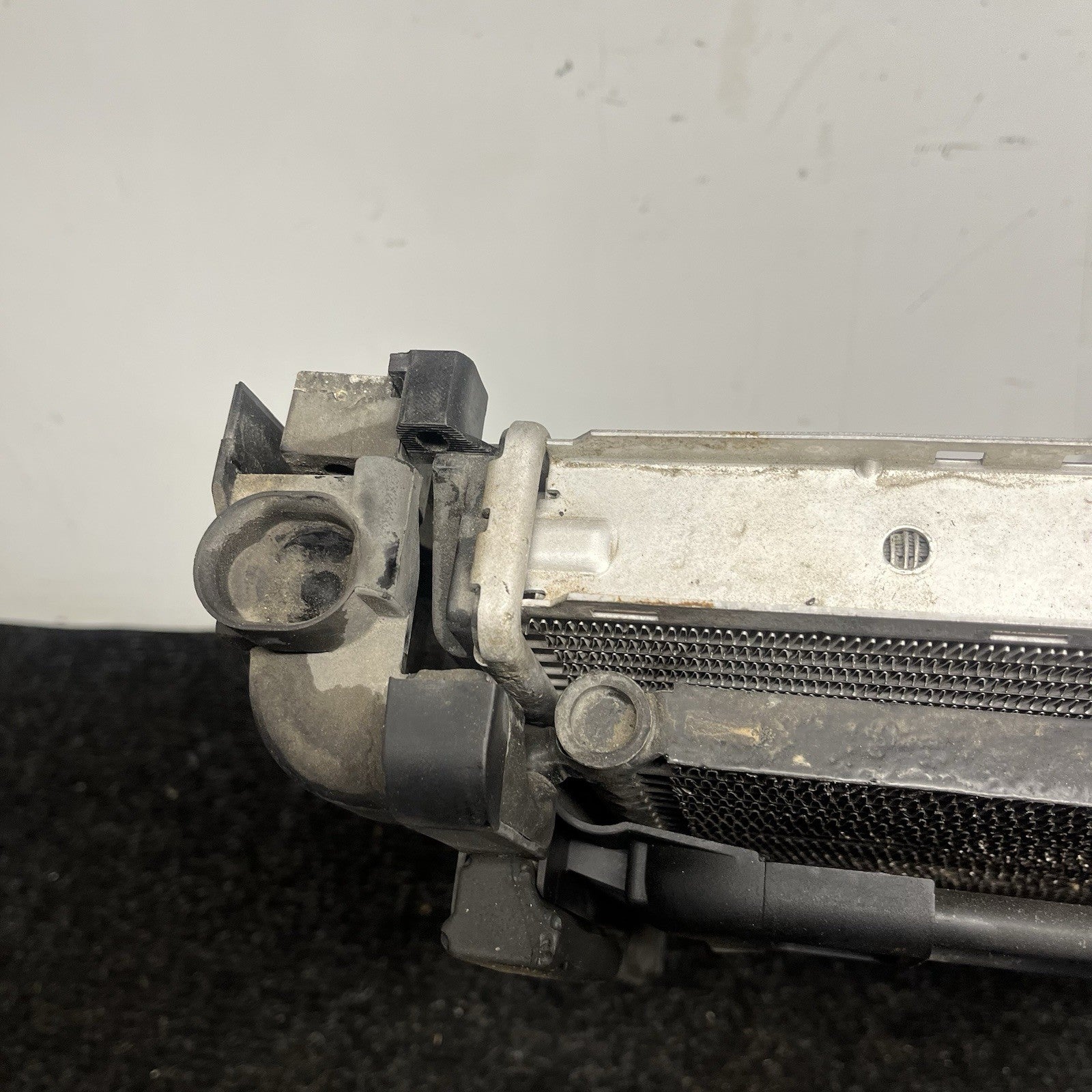 ☑️ 2001-2006 BMW E46 M3 S54 ENGINE RADIATOR A/C CONDENSER OIL COOLER SHROUD SET
