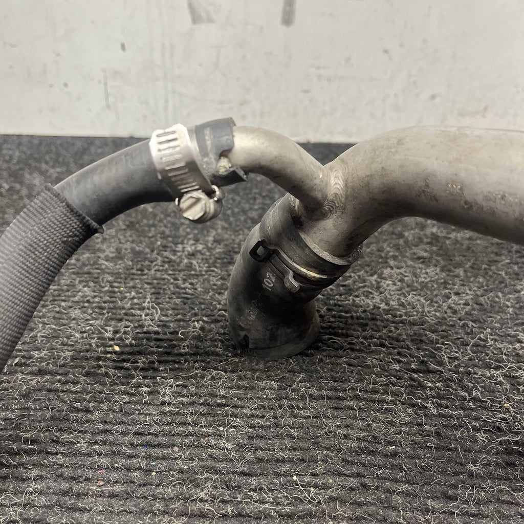 ☑️ 07-10 OEM BMW E90 E92 E93 N54 Engine Water Coolant Cooling Supply Line Pipe