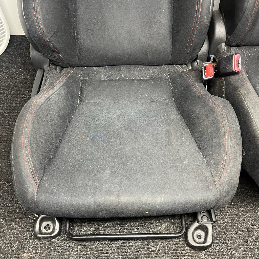 ☑️ 2013-2019 Subaru BRZ SCION FRS OEM Factory Front Seats SET PAIR Buckles