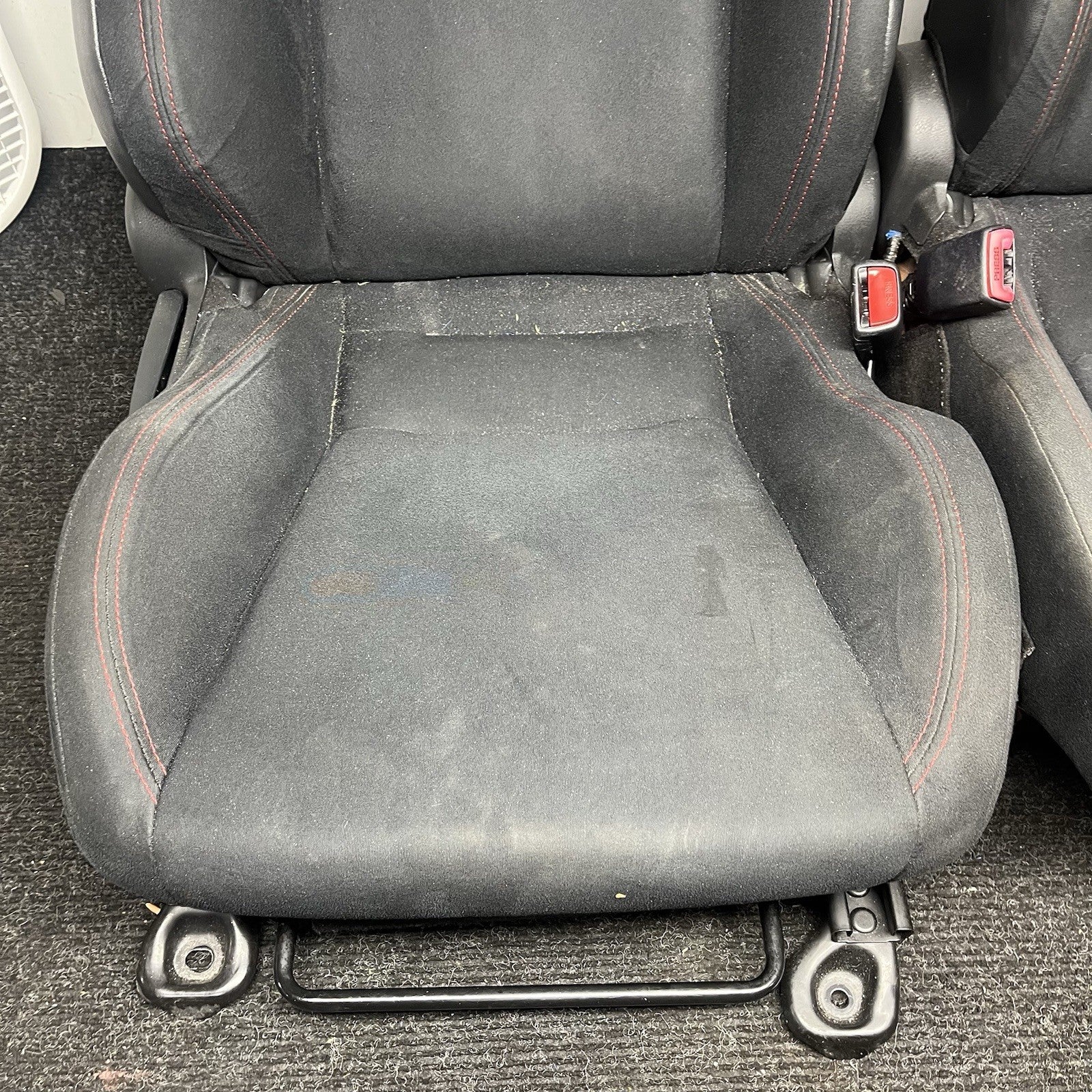 ☑️ 2013-2019 Subaru BRZ SCION FRS OEM Factory Front Seats SET PAIR Buckles