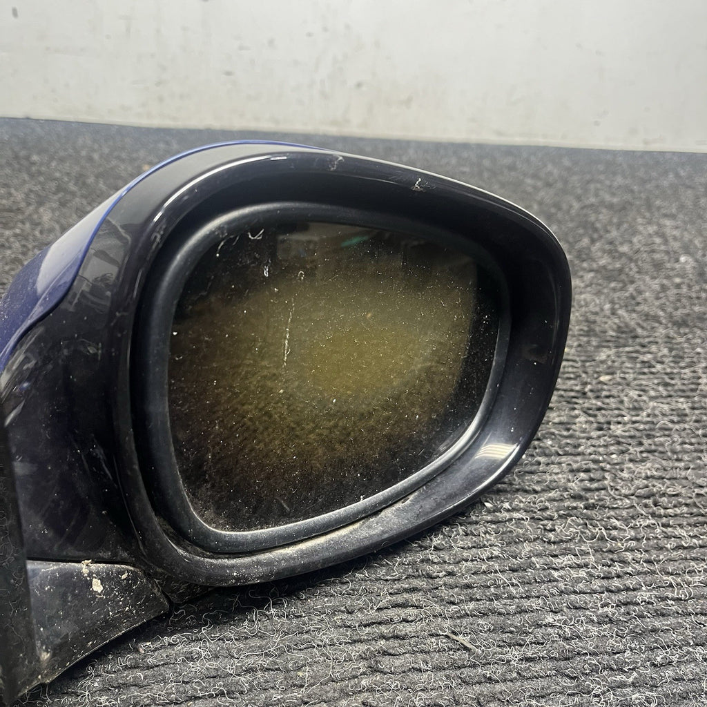 ☑️ 11-13 BMW E82 E88 OEM PASSENGER RIGHT SIDE DOOR POWER FOLD MIRROR BLUE