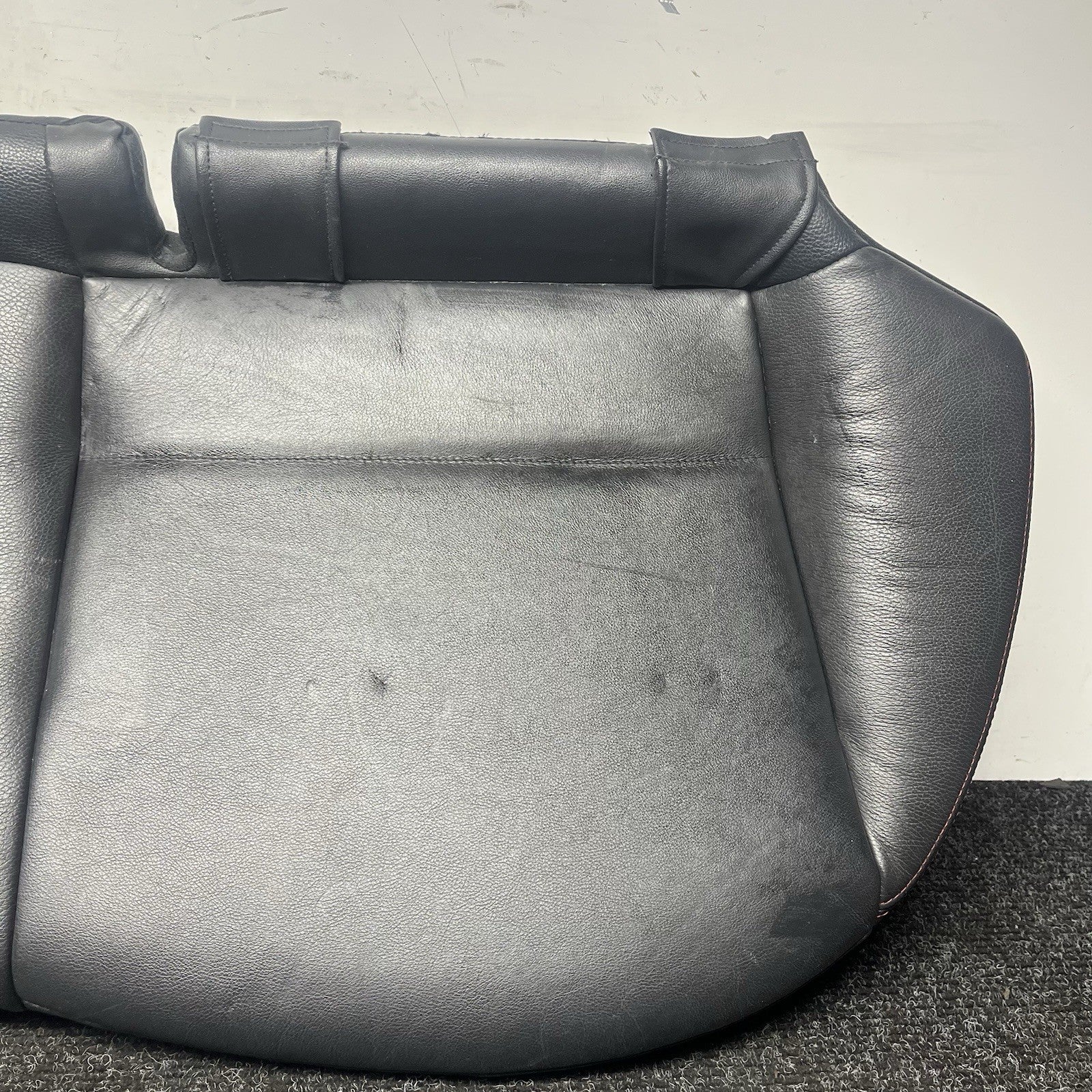 ☑️ 08-14 Subaru WRX STI Rear Seat Bottom Cushion Leather 2008-2014