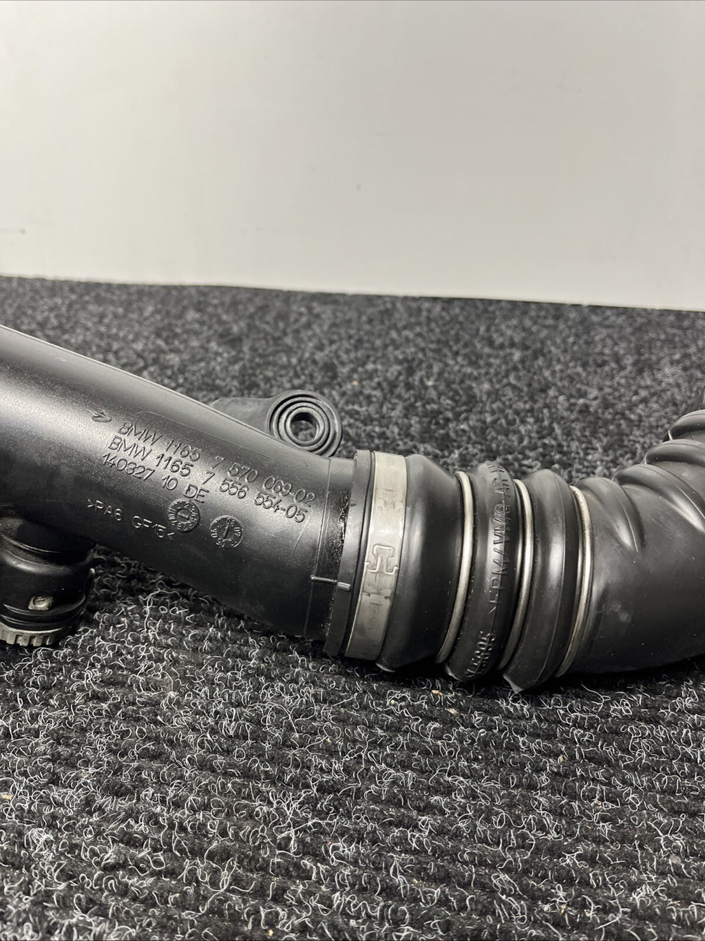 ☑️ 07-13 OEM BMW E90 E92 E93 Charge Pipe Diver Valves Induction Pipe Tract N54