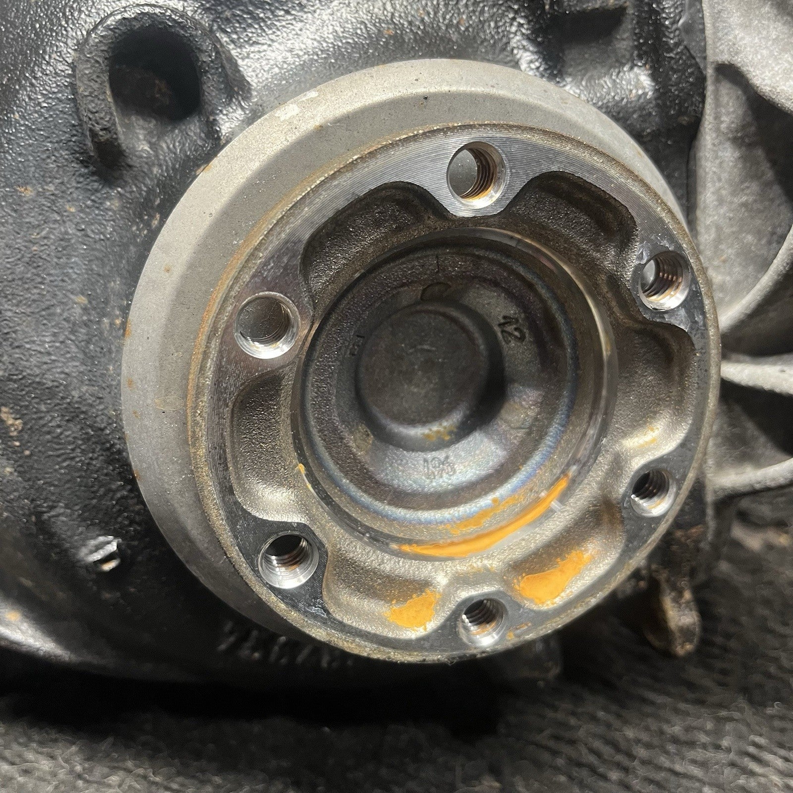 ☑️ 08-13 OEM BMW E82 135i DCT RWD Rear Axle Carrier Differential Ratio 2.56 69k