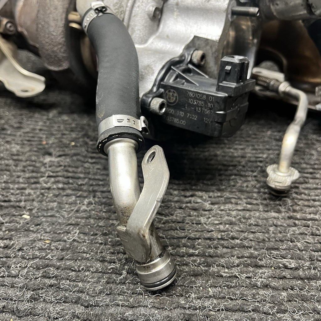 ☑️ 11-13 OEM BMW E82 E88 E90 E92 F22 F30 135 335 Engine N55 Turbo Charger PWG