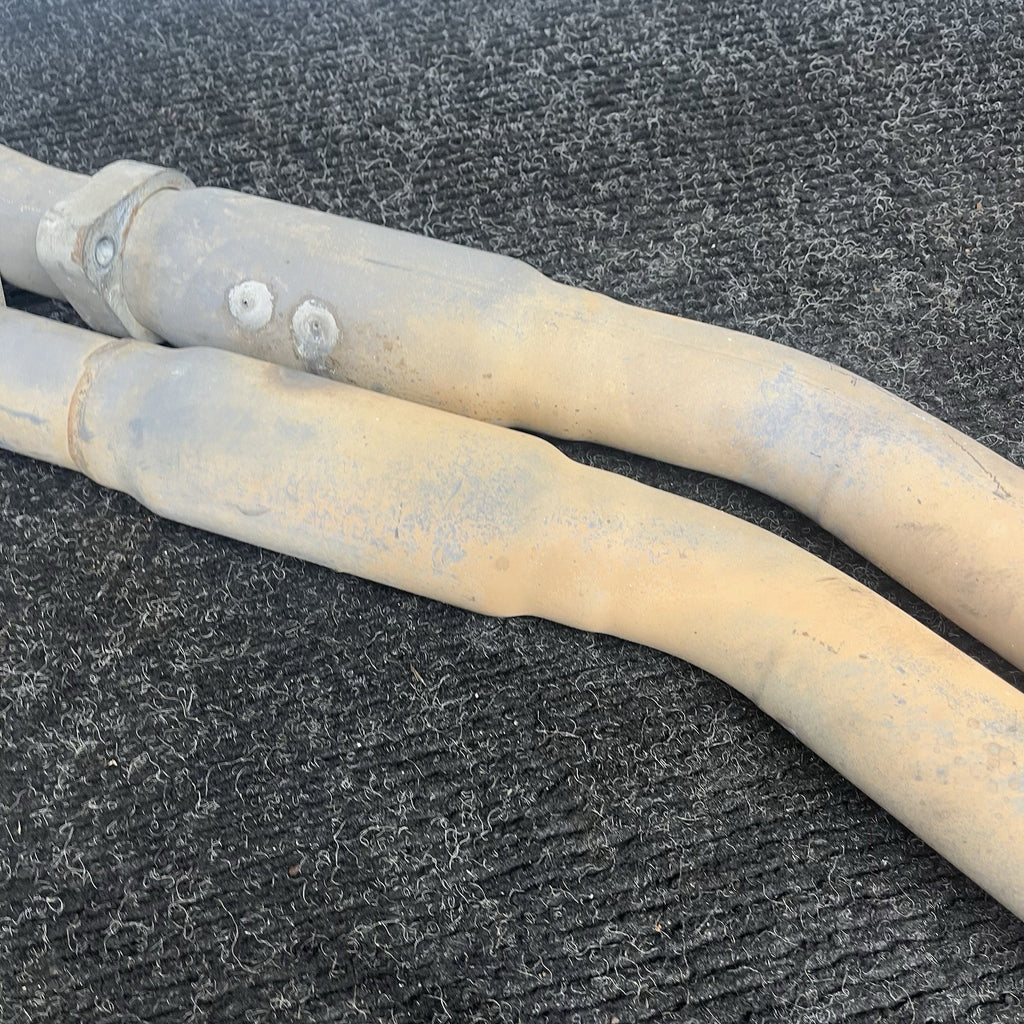 ☑️ 96-99 BMW E36 328i SEDAN M52 REAR EXHAUST MUFFLER W EXHAUST FLAP OEM