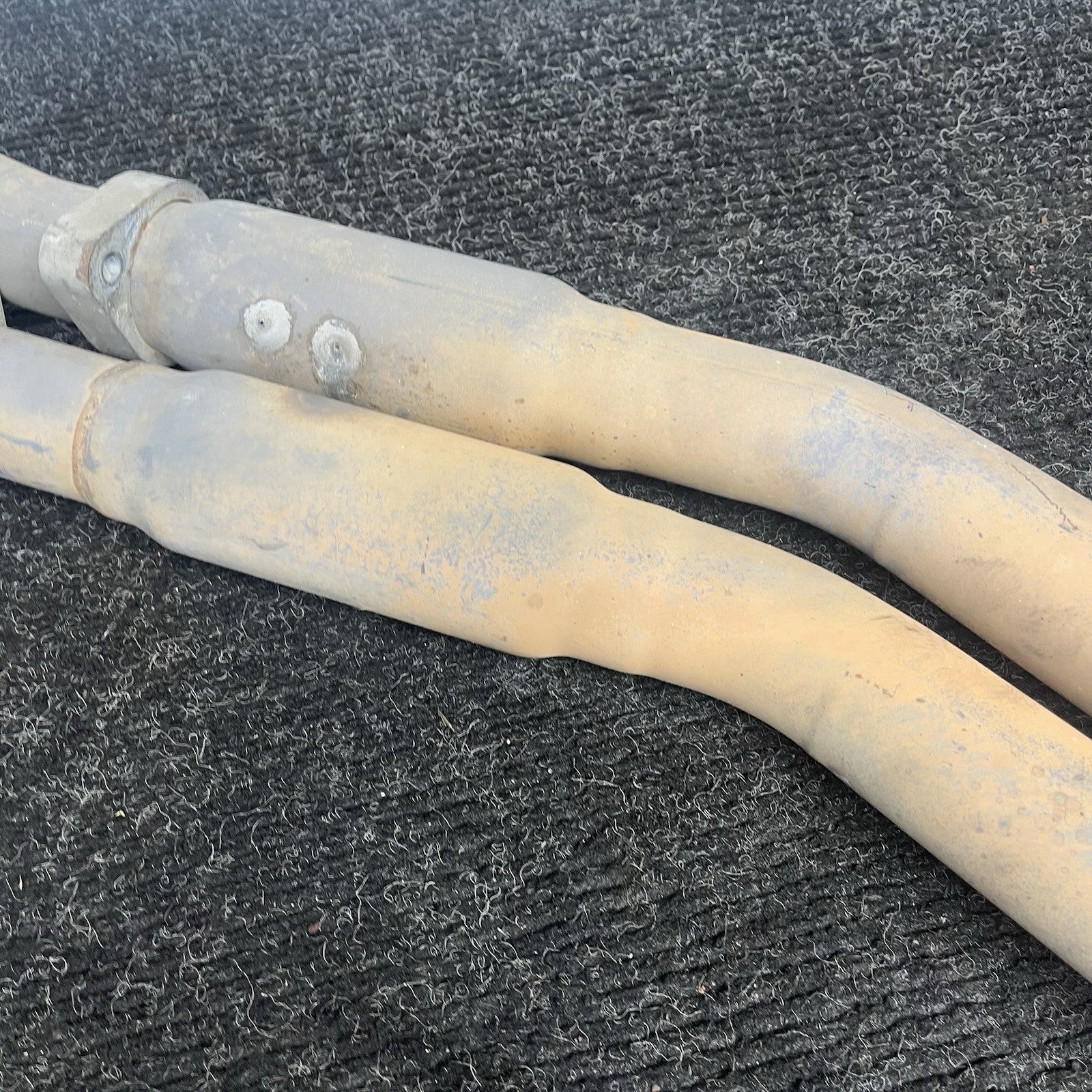 ☑️ 96-99 BMW E36 328i SEDAN M52 REAR EXHAUST MUFFLER W EXHAUST FLAP OEM