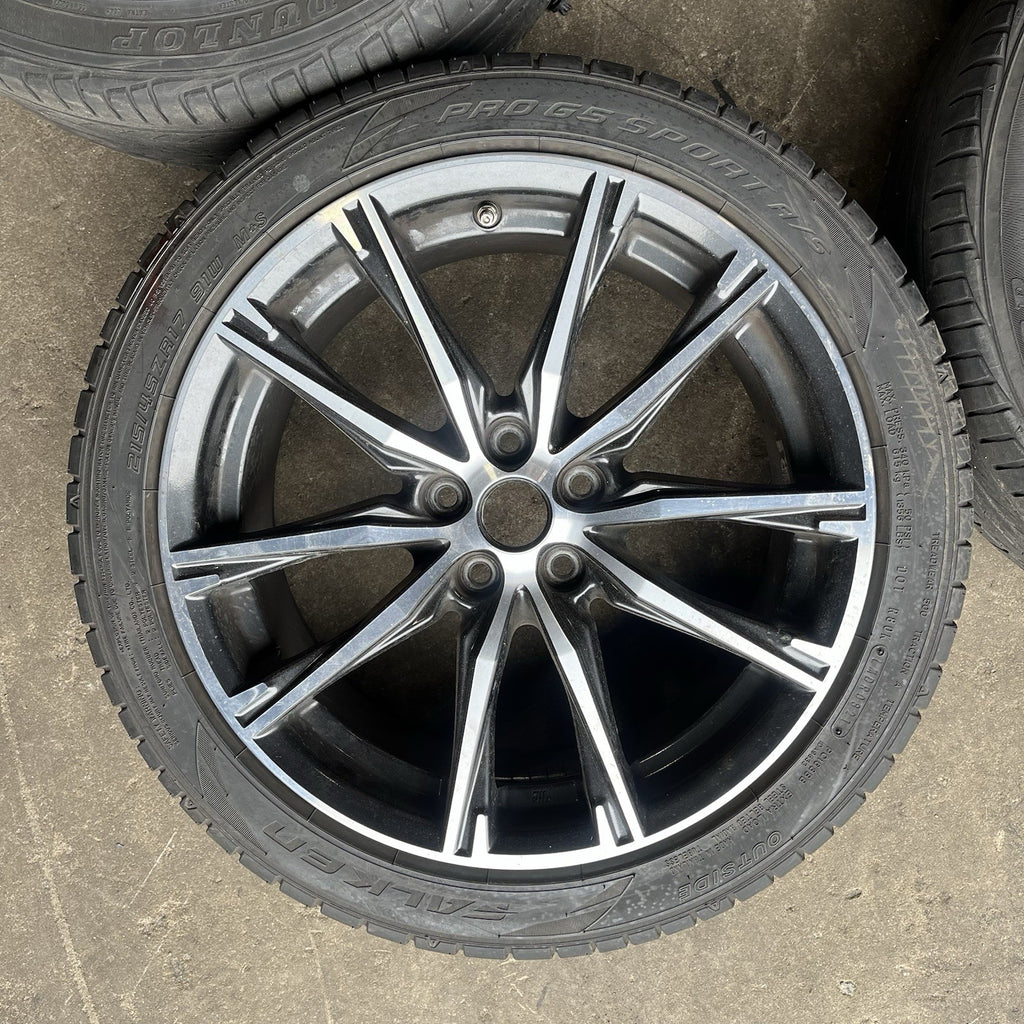 ☑️ 2017-2020 Toyota 86 OEM Factory 17" 5x100 Wheel Set Rim 17x7J ET48