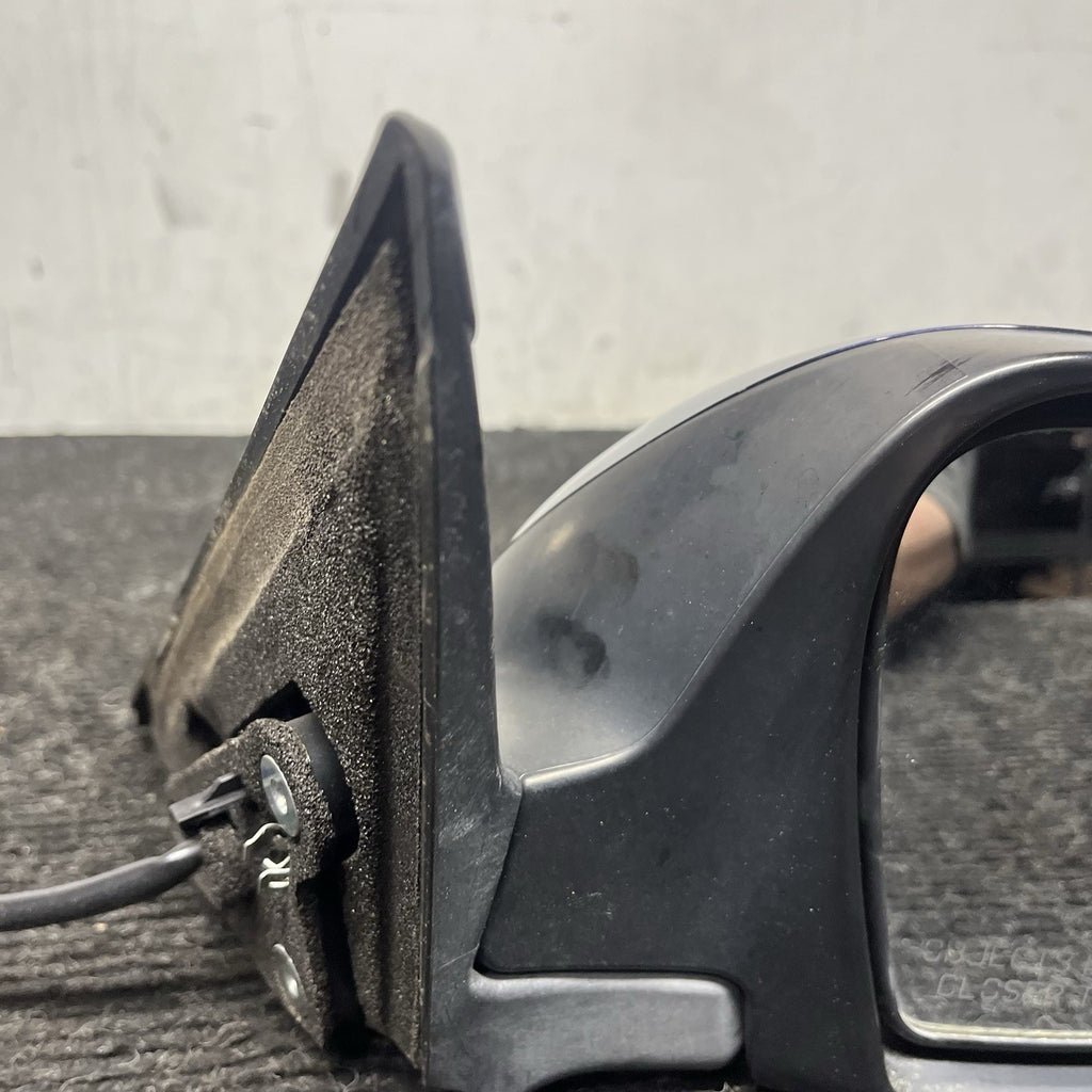 ☑️ 2008-2014 Subaru WRX STI RH Right Passenger Door Mirror DGM Dark Blue OEM