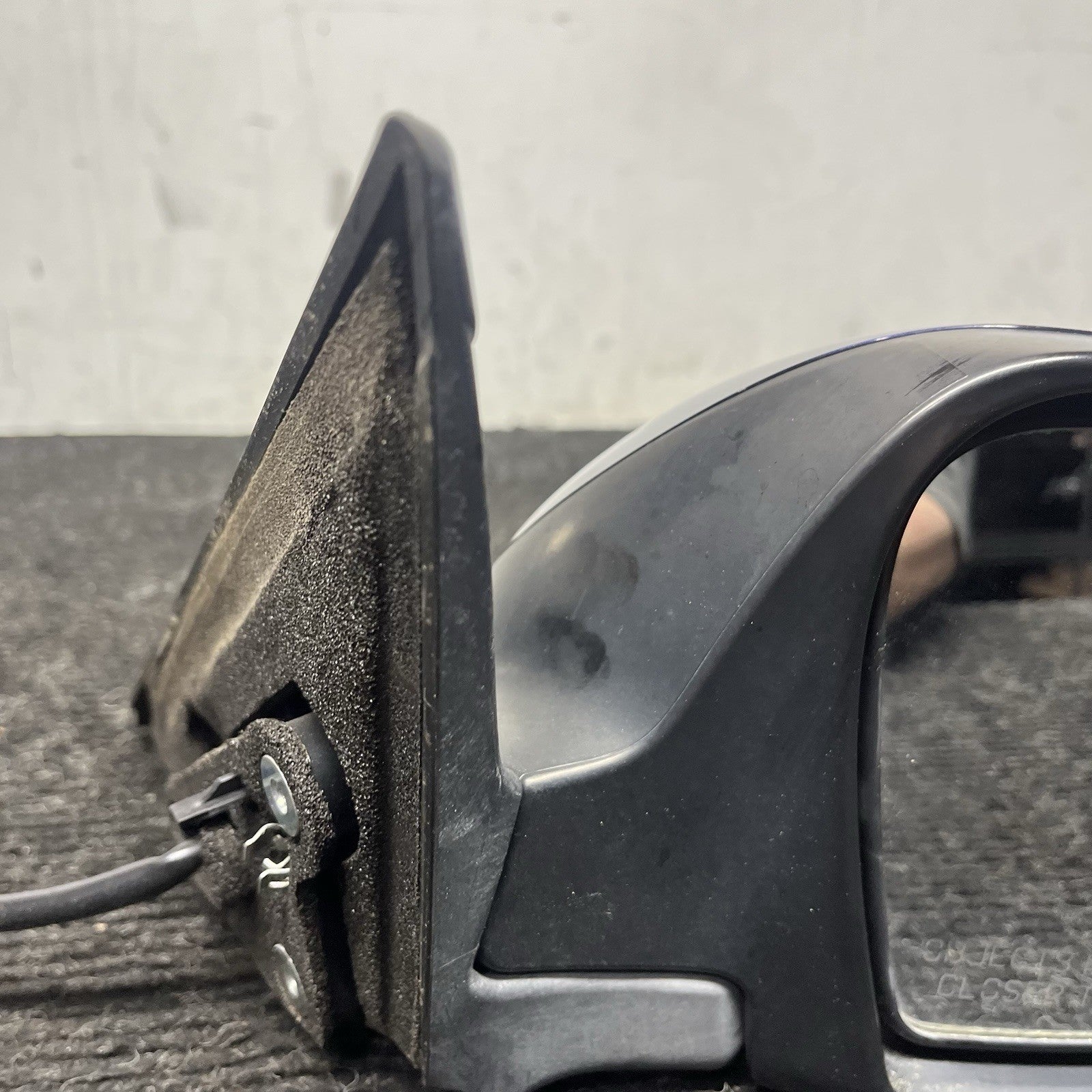 ☑️ 2008-2014 Subaru WRX STI RH Right Passenger Door Mirror DGM Dark Blue OEM