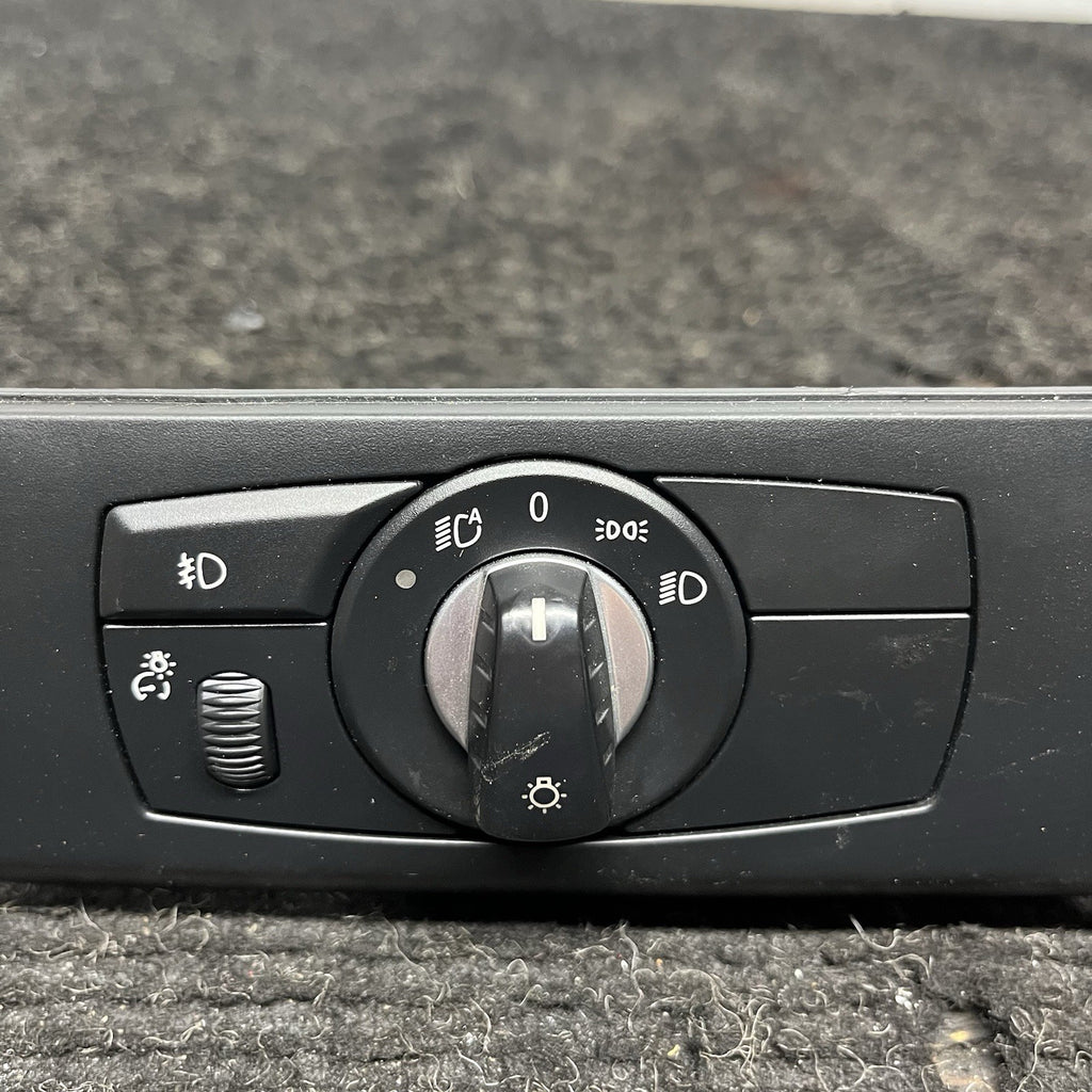 ☑️ BMW E70 X5 2007‑2013 Headlight Control Switch Head Lamp OEM 9134728‑02