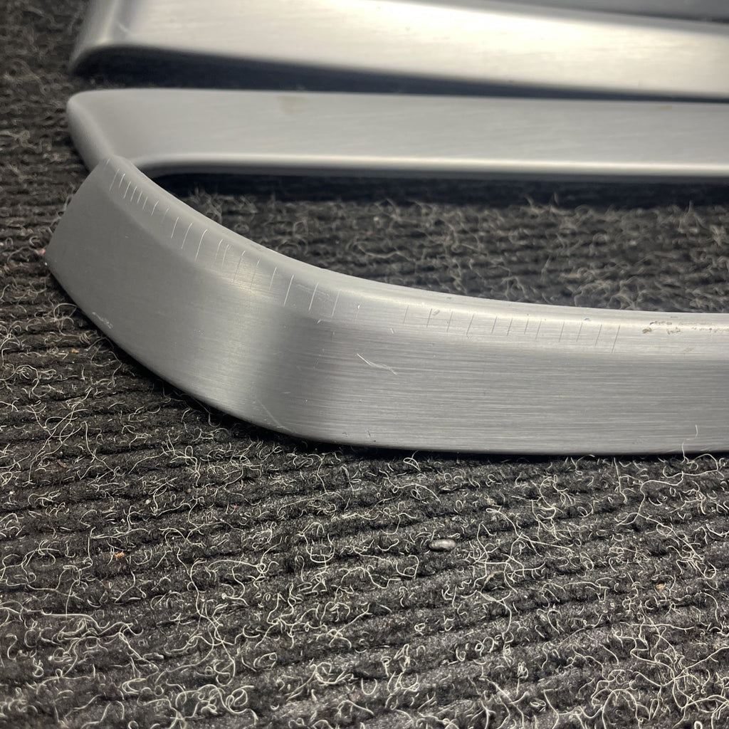 ☑️ 06-11 BMW 3 SERIES E90 SEDAN INTERIOR CONSOLE DOOR DASH TRIM SET ALUMINUM