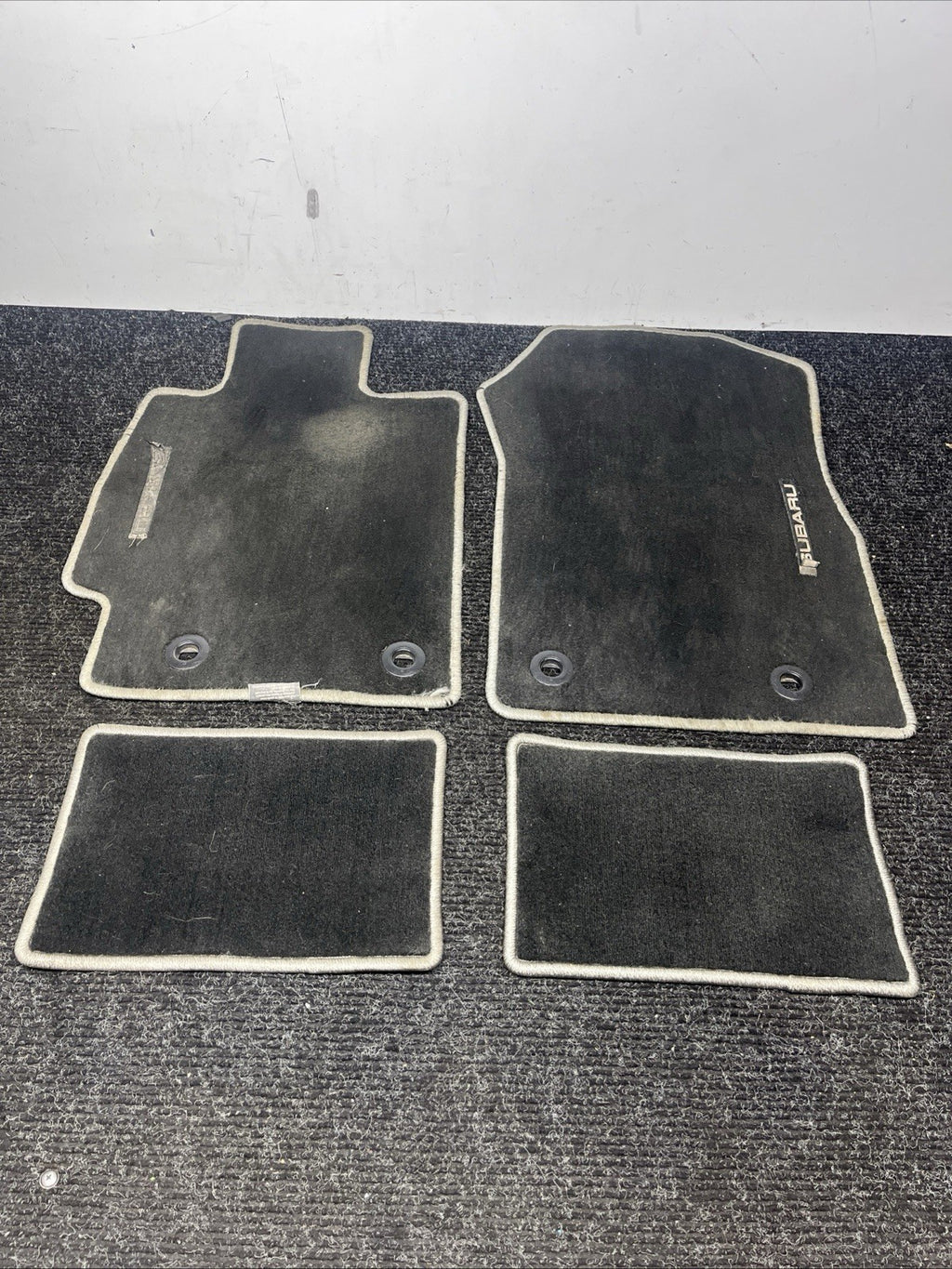 ☑️ Subaru BRZ Front And Rear Complete Floor Mat Set OEM