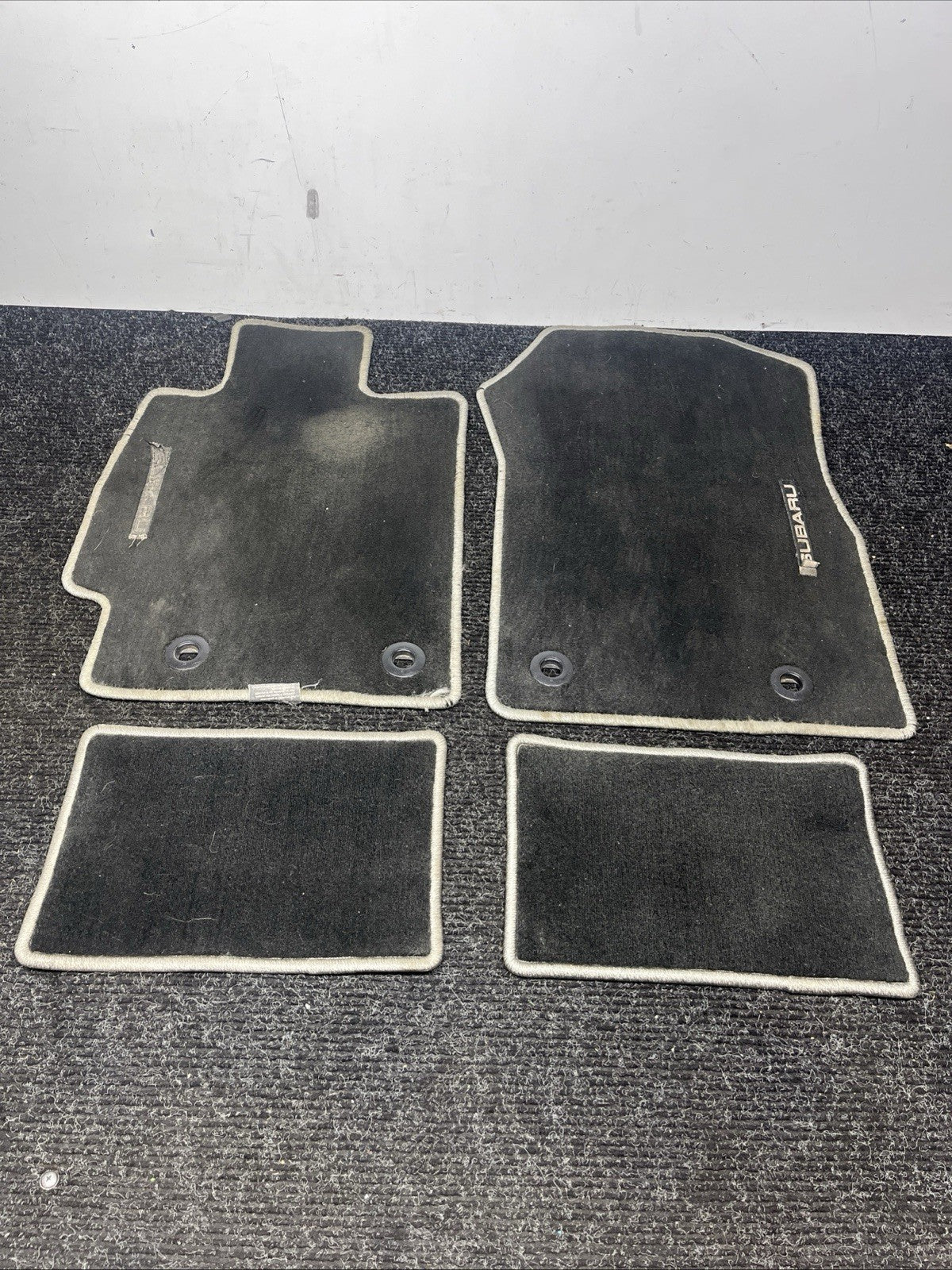☑️ Subaru BRZ Front And Rear Complete Floor Mat Set OEM