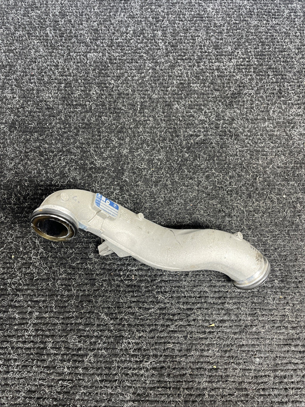 ☑️ 09-11 BMW E90 335d Turbocharger Tube Pipe Unit Assy 7807060 59001091178 OEM
