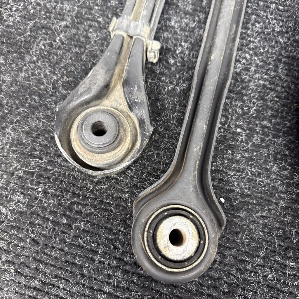 ☑️ OEM BMW E82 E90 E92 Rear Left Lower Upper Suspension Control Arm Wishbone SET