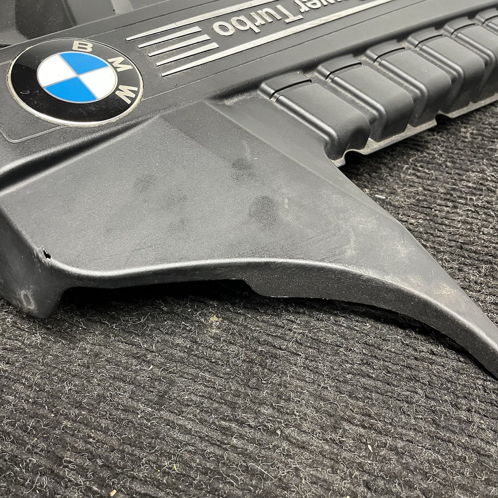 ☑️ BMW E70 X5 N55B30A Engine Cover 7607447