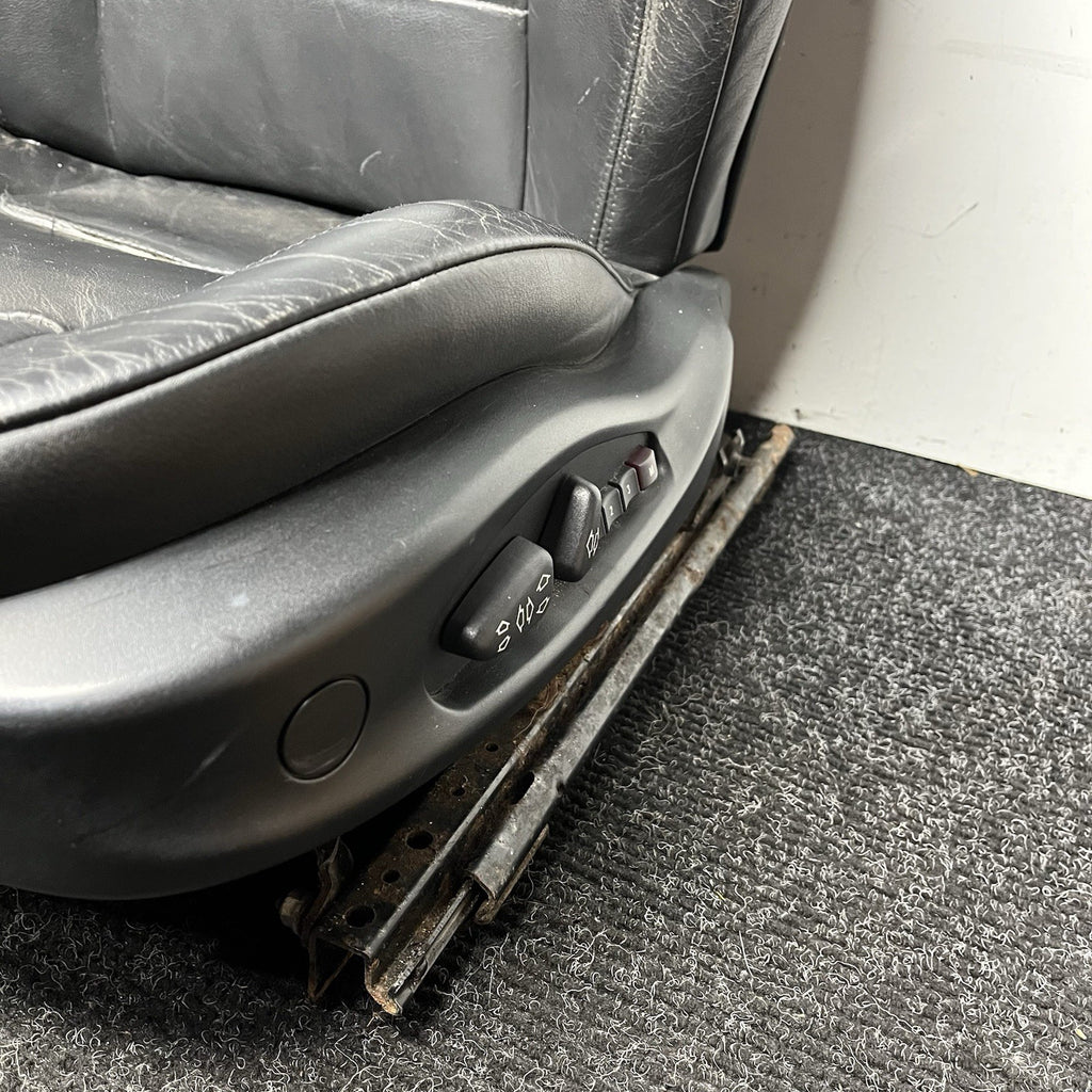 ☑️ 2003-2008 BMW Z4 E85 E86 Seat Pair Leather 8-Way Power Heated NOTE