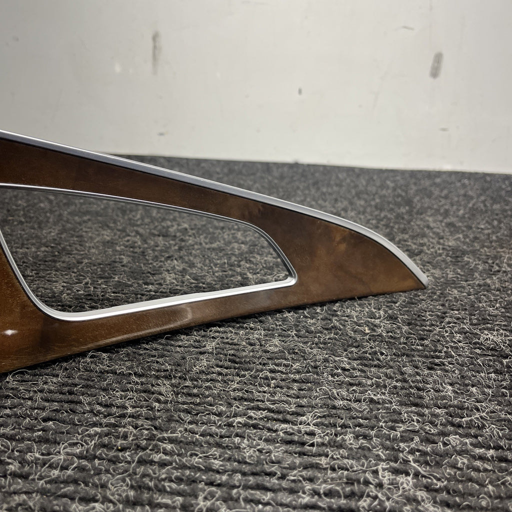 ☑️ 2012-2018 Audi A6 S6 Front Passenger Door Panel Trim Wood Grain Right