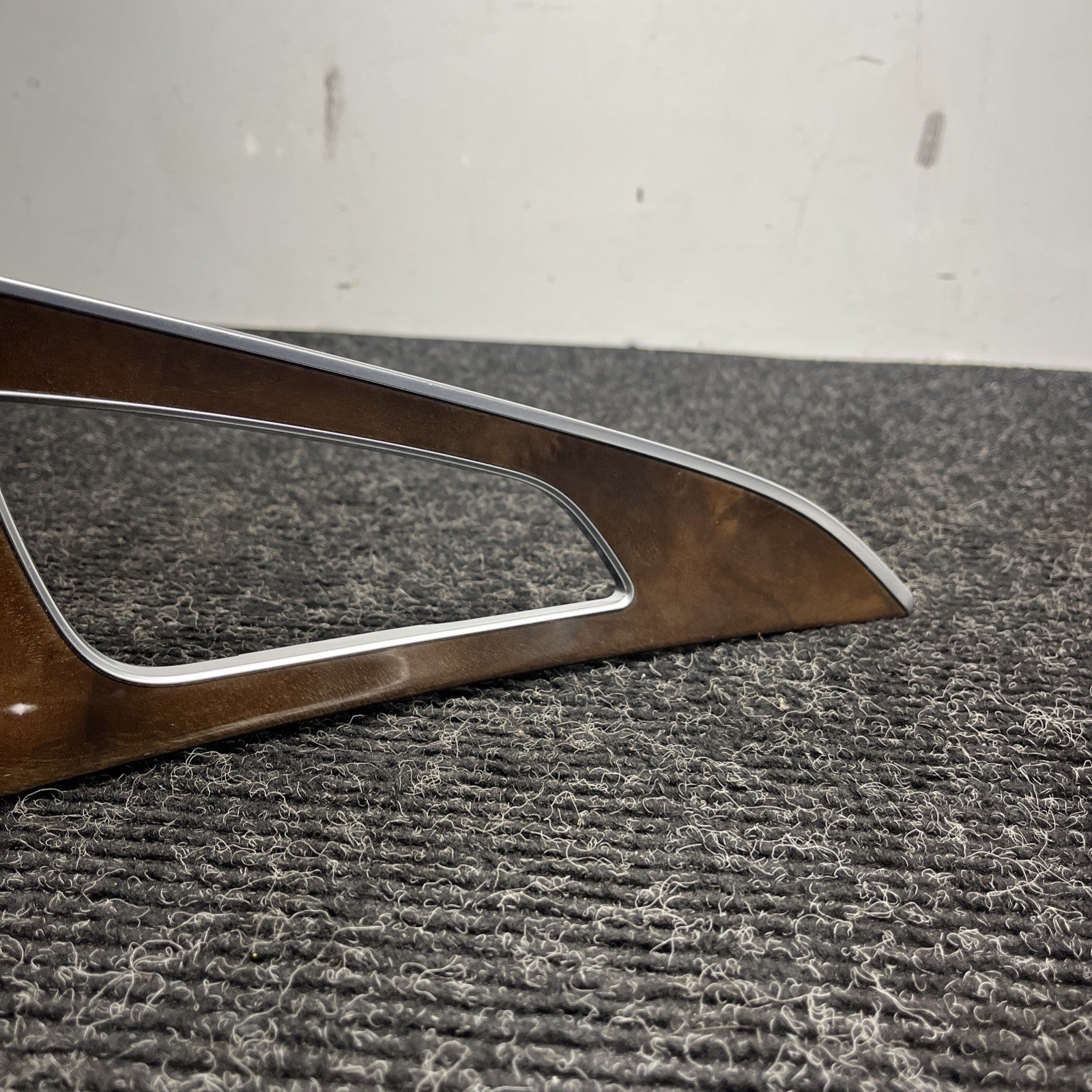 ☑️ 2012-2018 Audi A6 S6 Front Passenger Door Panel Trim Wood Grain Right