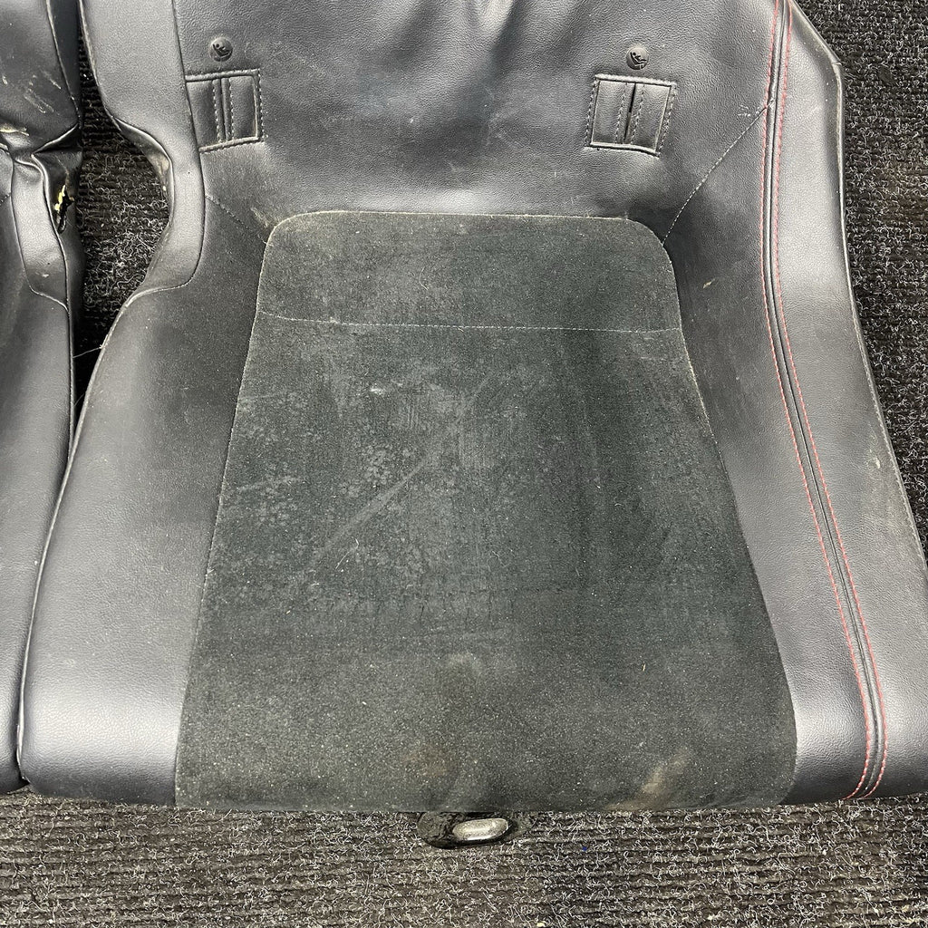 ☑️ 13-17 SUBARU BRZ REAR LOWER BOTTOM SEAT CUSHION COVER PAIR OEM