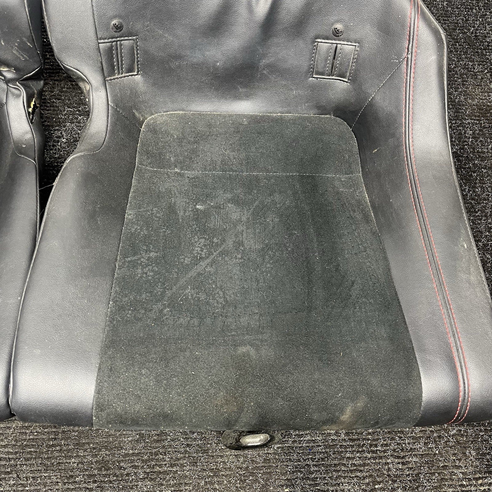 ☑️ 13-17 SUBARU BRZ REAR LOWER BOTTOM SEAT CUSHION COVER PAIR OEM