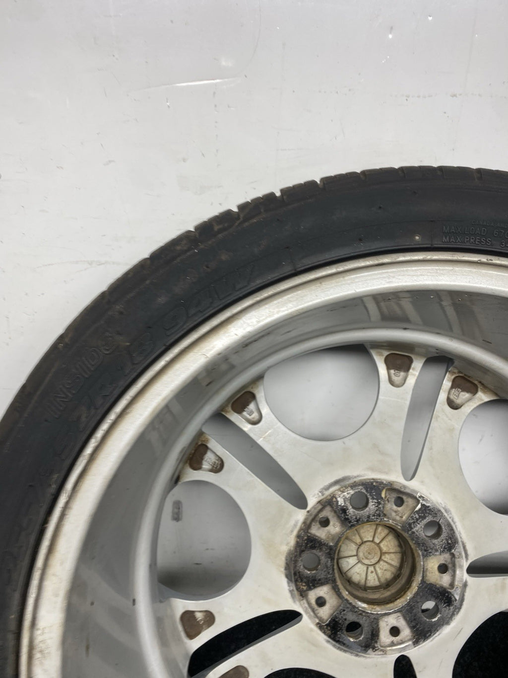 ☑️03-08 BMW E85 E86 Z4 Factory Front Light Alloy Wheel Rim w/Tire 8x18 ET:47 OEM