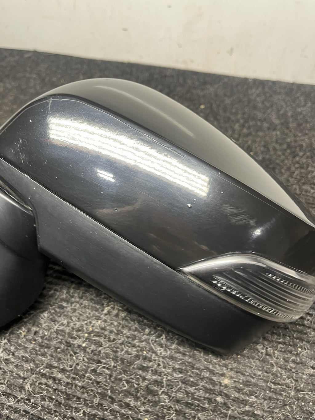 ☑️ 15-21 SUBARU WRX STI DRIVER LEFT FRONT DOOR MIRROR HEATED 5 WIRE OEM BLACK