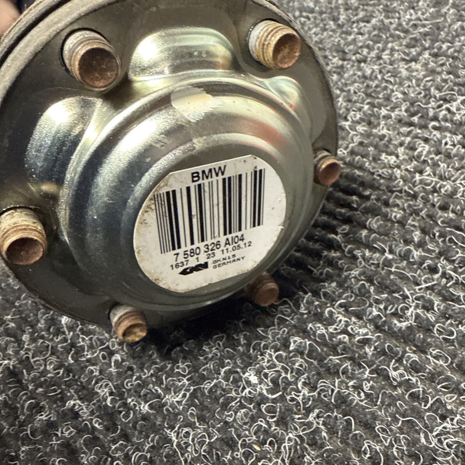 ☑️ 07-13 OEM BMW E82 E90 E93 RWD AT Rear Right Axle Output Half Shaft Assembly