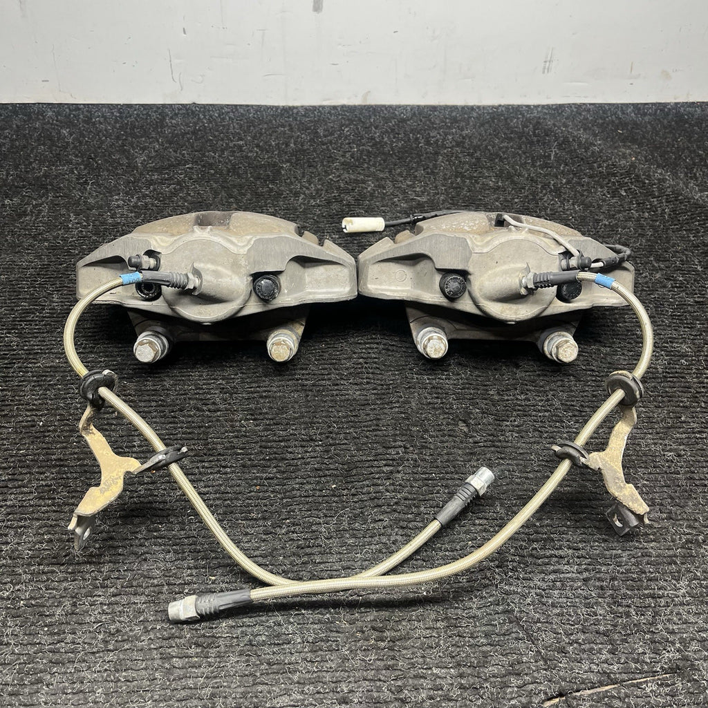 ☑️ 06-11 E90 E91 E92 E93 E84 335 BMW 335d Front Brake Caliper Set OEM