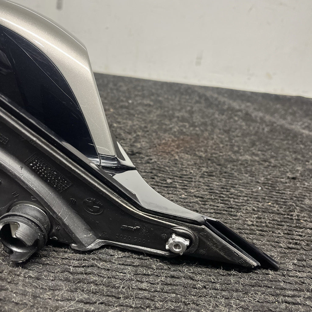 ☑️ 14-20 OEM BMW F22 F23 F87 M240 Driver Side Mirror Heated Auto Dim Gray