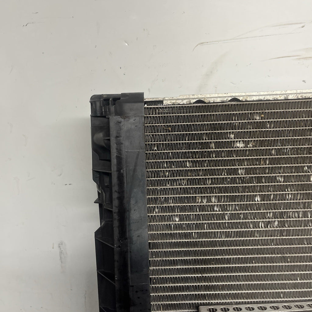 ☑️ 07-13 BMW E92 N54 335i RADIATOR A/T TRANSMISSION OIL COOLER W CONDENSER OEM