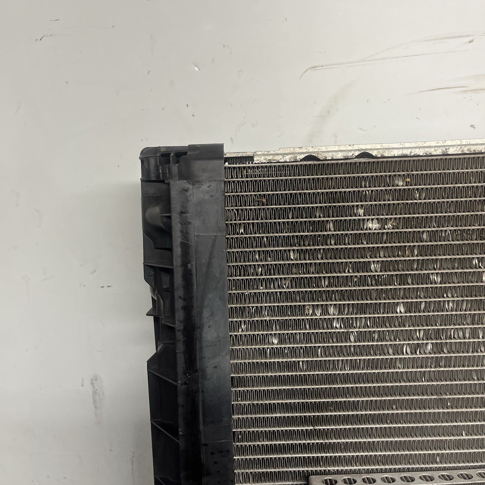 ☑️ 07-13 BMW E92 N54 335i RADIATOR A/T TRANSMISSION OIL COOLER W CONDENSER OEM