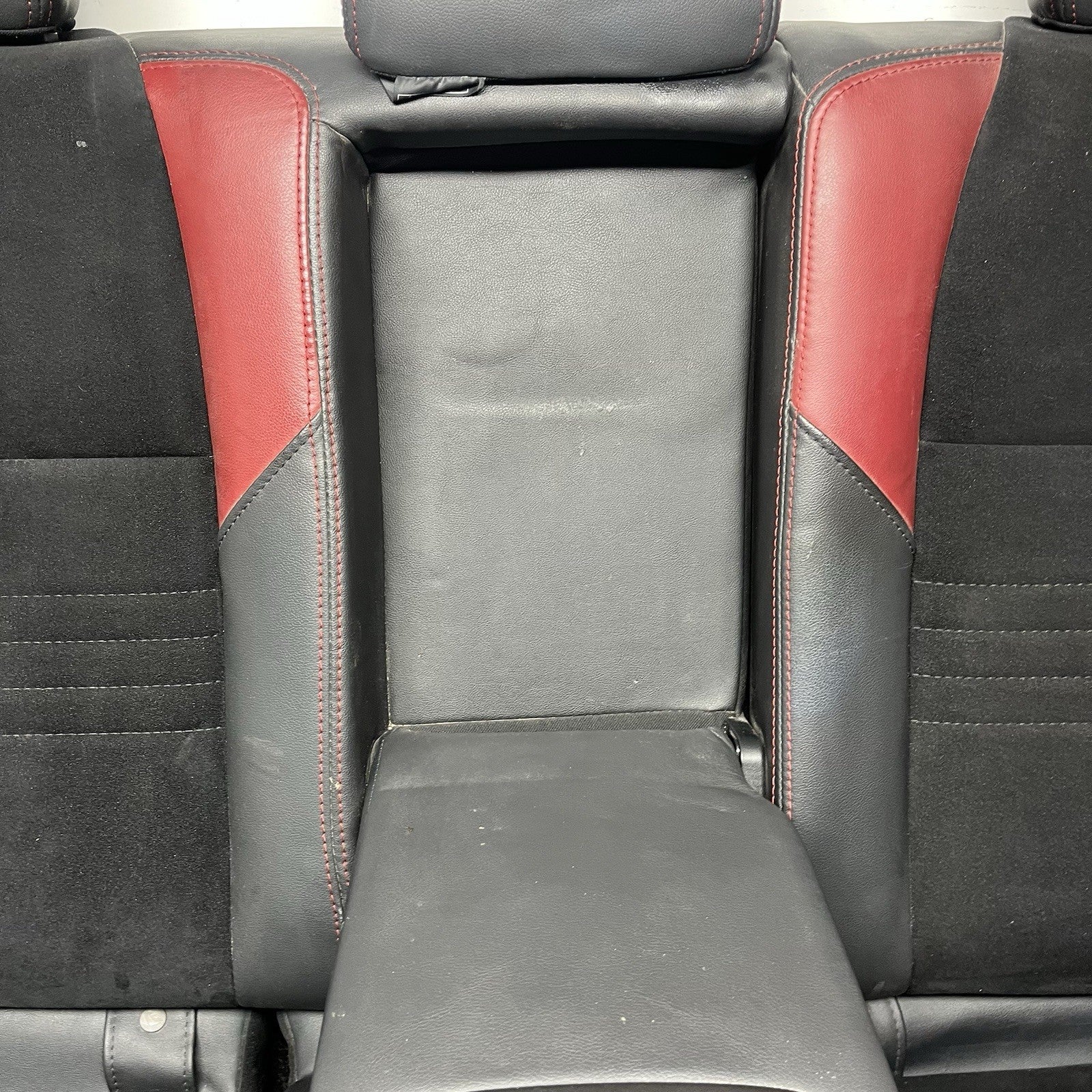 ☑️ 15-21 SUBARU WRX STI OEM REAR ALCANTARA SEAT COMPLETE UPPER LOWER ASSEMBLY