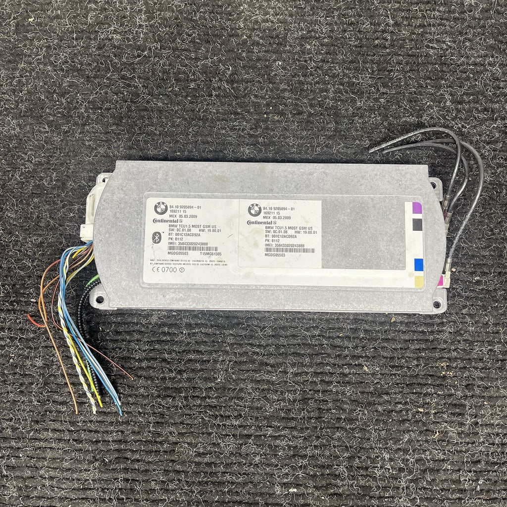 ☑️ OEM 09-13 BMW E82 E88 E90 E92 E60 E64 E70 Telematics Bluetooth Control Module