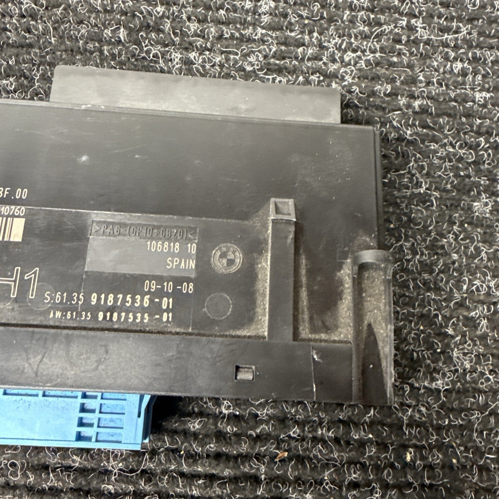 ☑️ 2009 BMW E90 E91 328I 335I BODY CONTROL MODULE 9187536