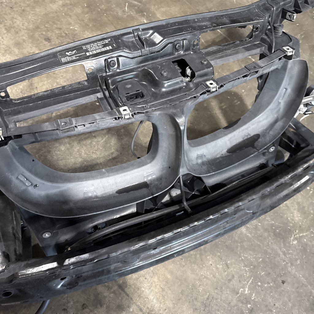 ☑️ Front Core Radiator Support OEM BMW E82 E88 135i 128i W/ REINFORCEMENT BAR