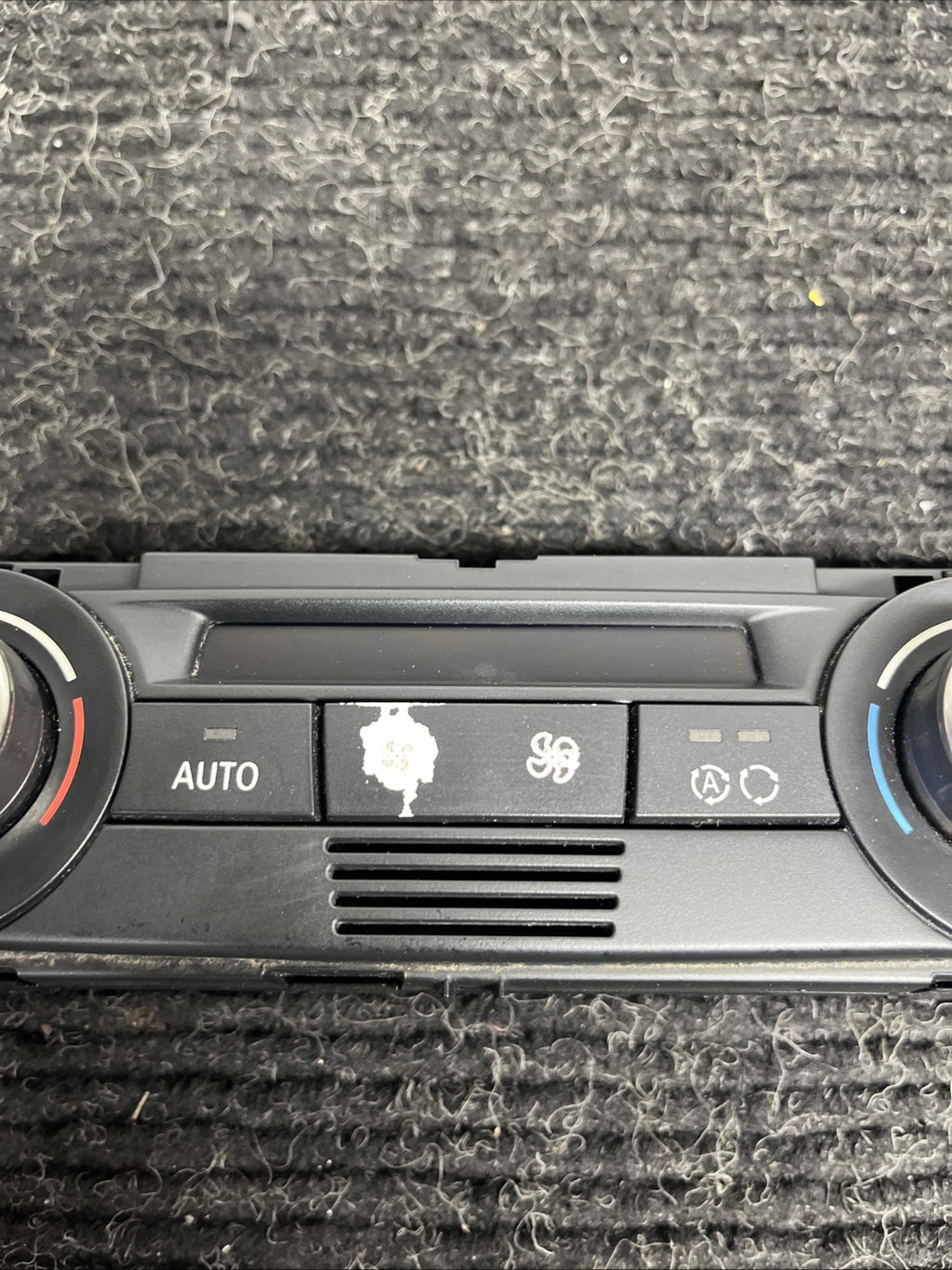 ☑️ OEM BMW E90 E91 E92 E93 M3 328 335 A/C Climate Control Switch Panel Black