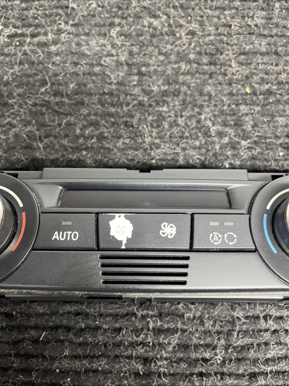 ☑️ OEM BMW E90 E91 E92 E93 M3 328 335 A/C Climate Control Switch Panel Black
