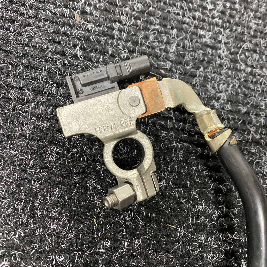 ☑️ 08-13 OEM BMW E82 E88 E89 Z4 135 Battery Negative Cable Terminal IBS Ground