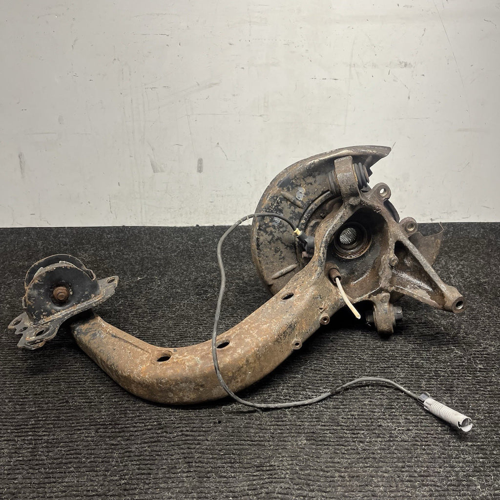 ☑️ 91-99 BMW E36 323 325 328 Rear Right Trailing Arm Wheel Hub Axle Assembly OEM