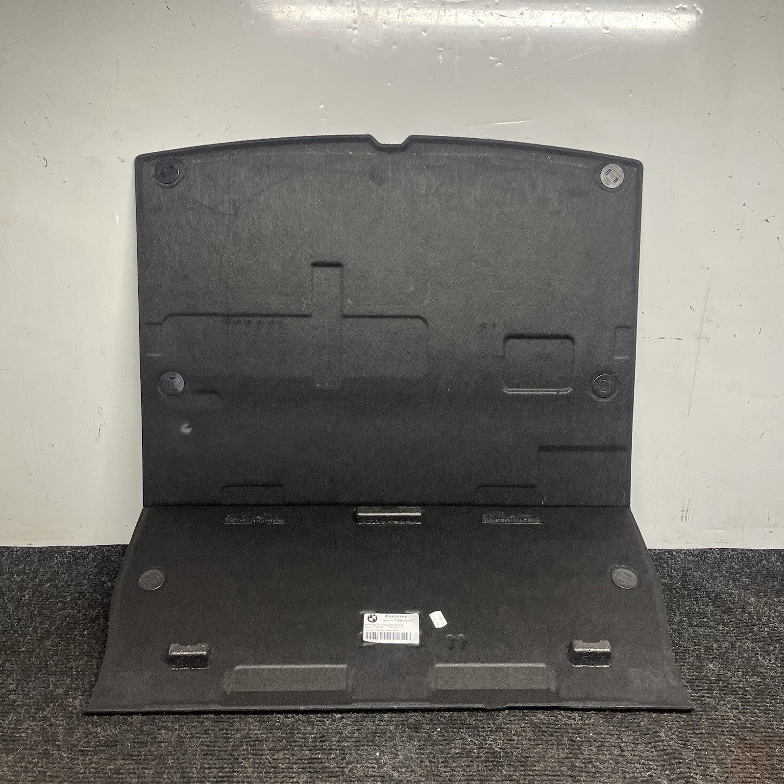 ☑️ 2011-2016 BMW 335i F30 Rear Trunk Cargo Floor Carpet Spare Tire Cover 7246303