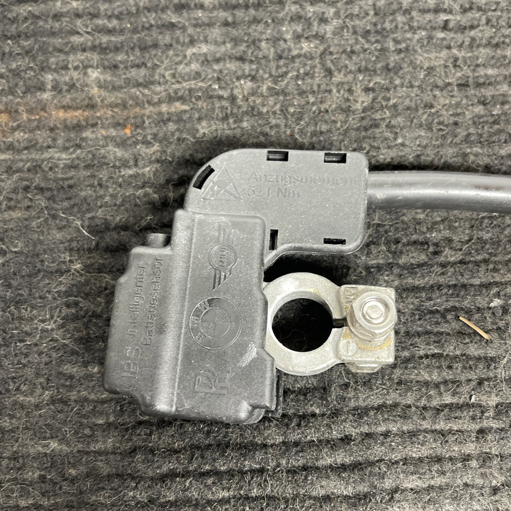 ☑️ 08-13 OEM BMW E82 E88 E89 Z4 135 Battery Negative Cable Terminal IBS Ground