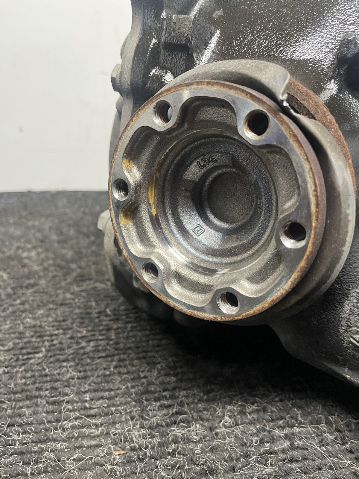 ☑️09-16 OEM BMW E89 Z4 35i N54 DCT Differential Axle Carrier Ratio 2.56 97k Mile