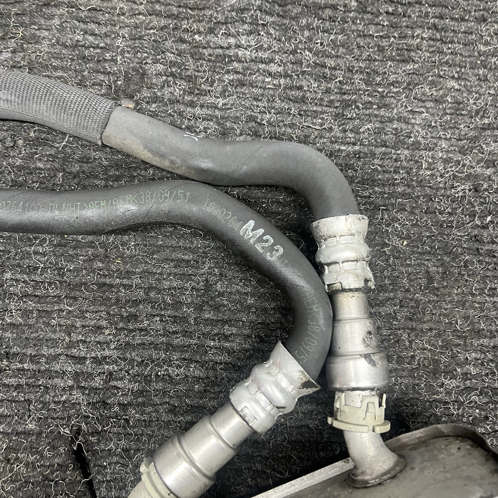 ☑️ 06-11 BMW E90 335d Transmission Oil Cooler Inlet Line Pipe Cooling Hose OEM