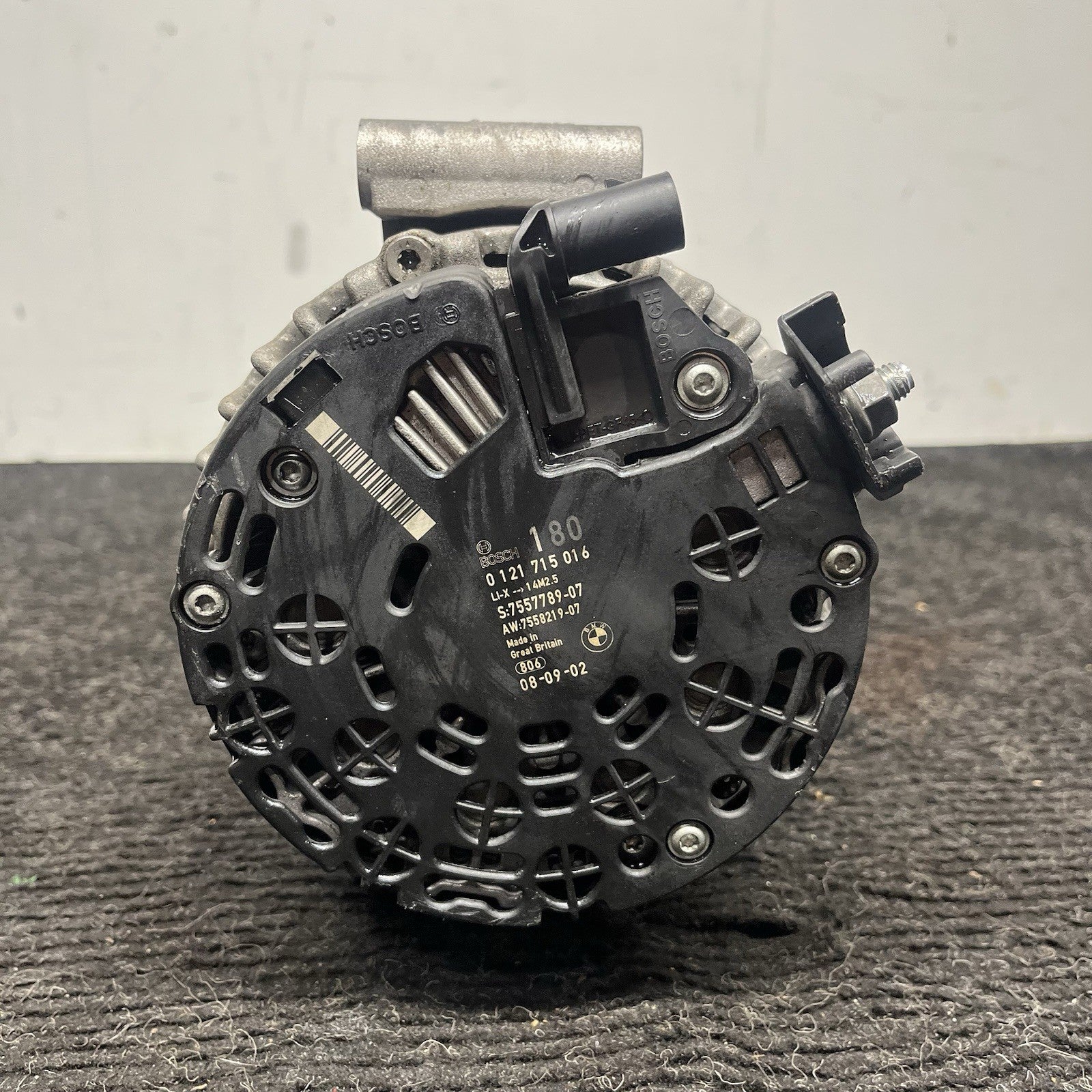 ☑️ BMW E82 E88 E90 E92 E93 335 N54 Charging Alternator Generator 180A BOSCH