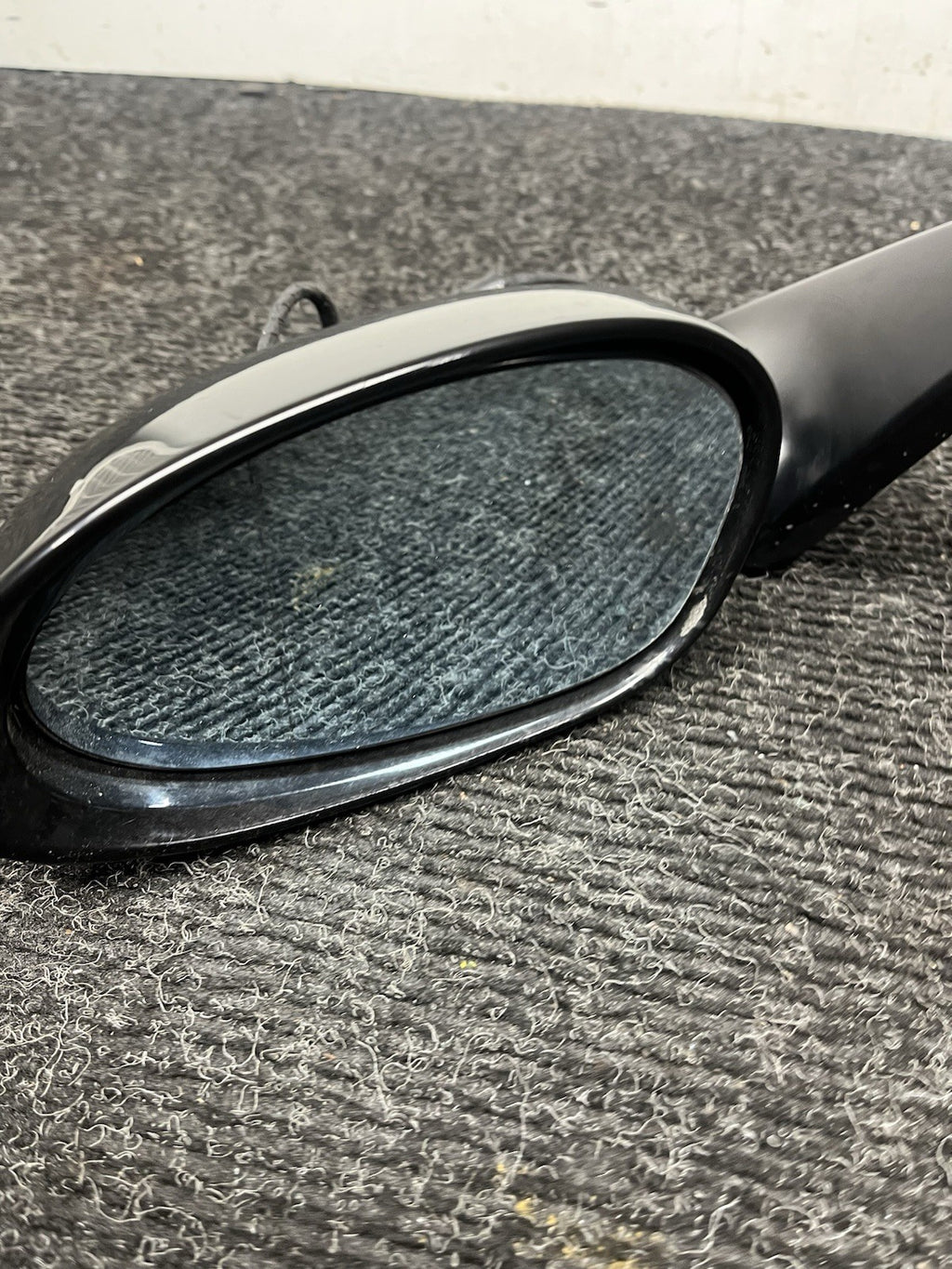 ☑️ 03-08 BMW Z4 Left Driver Side Door View Mirror Assembly Oem Black