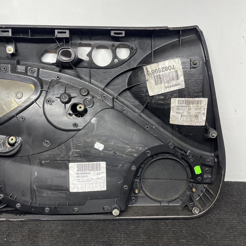 ☑️02-06 BMW E46 COUPE CONVERTIBLE PASSENGER RIGHT SIDE DOOR PANEL CARD BLACK OEM
